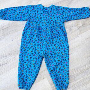 3 For 45 💕✨️ Hanna Andersson Floral Long Sleeve One Piece – Size 18-24 Months